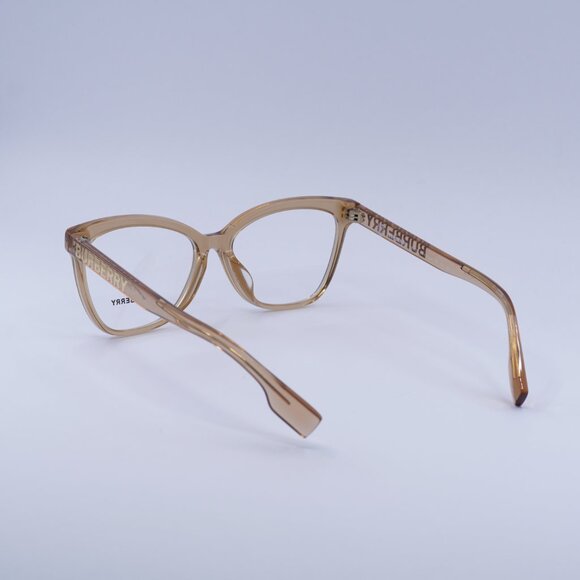 🕶️ New Burberry BE2364F 3779 Eyeglasses - Transparent Brown Frame - Picture 9 of 10